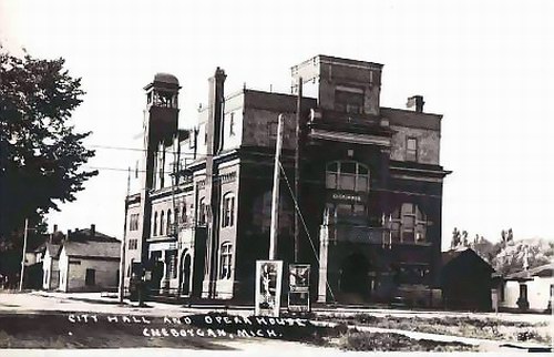 Cheboygan Opera House - Old Pic Of The Opera House (newer photo)